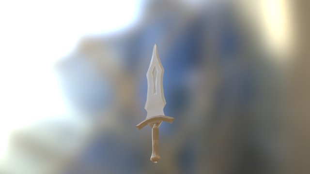 Sword 3 - Low poly 3D Model