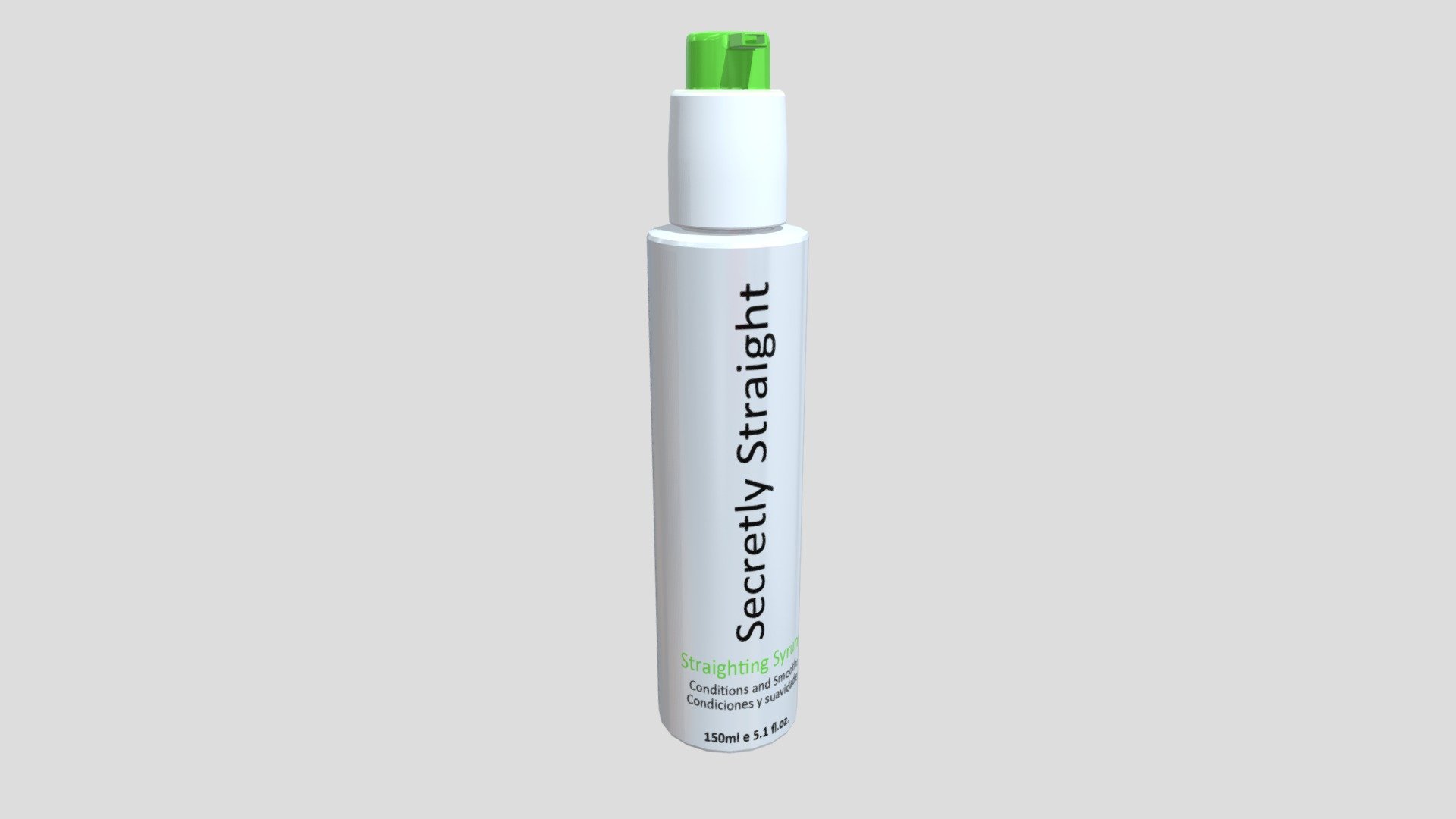 Salon Hair Syrum Bottle