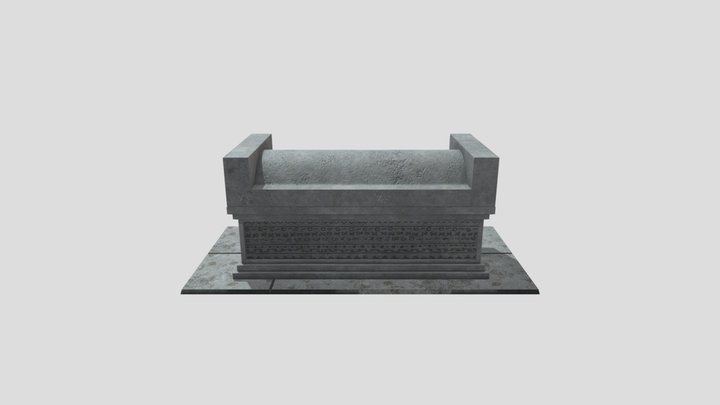 Ancient Egypt Grave 3D Model