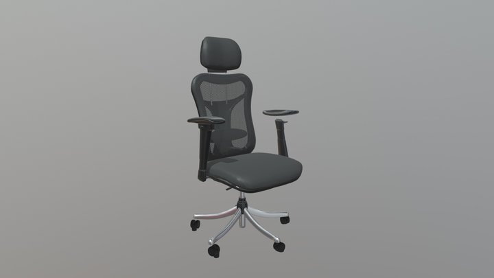 Chaise président 3D Model