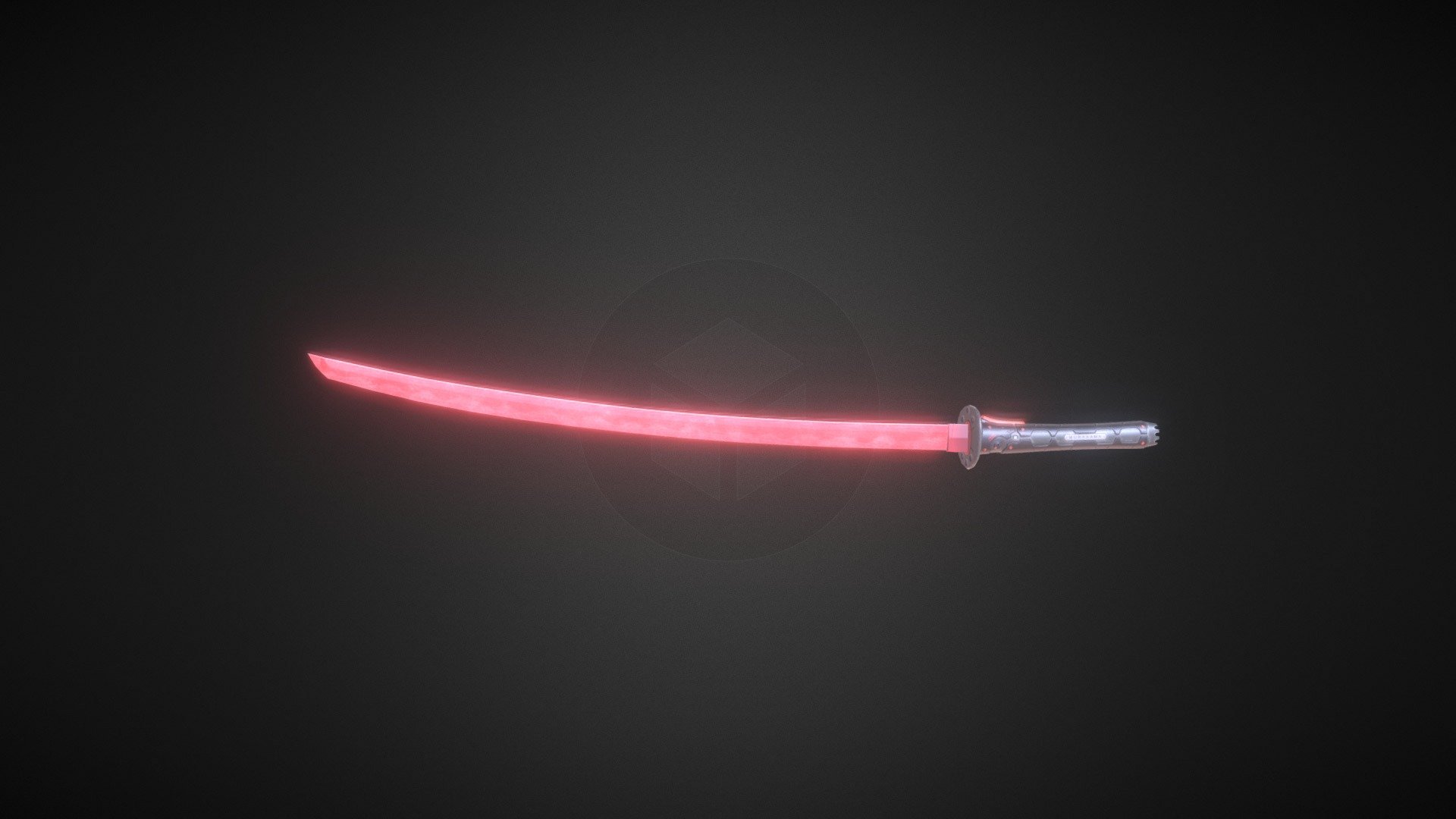 3D model muramasa demon sword VR / AR / low-poly