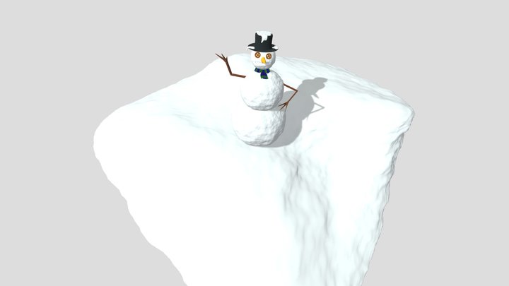 �снеговик 3D Model