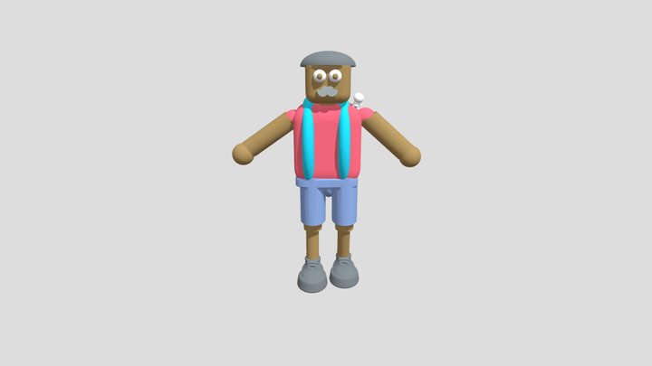Hurricane Kick 3D Model