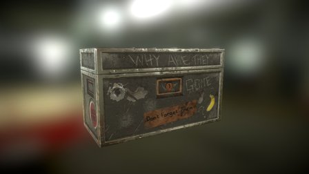 Metal Box 3D Model