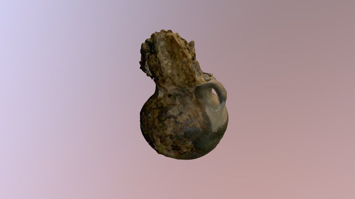 Fremont Jar with Rat Pack 3D Model