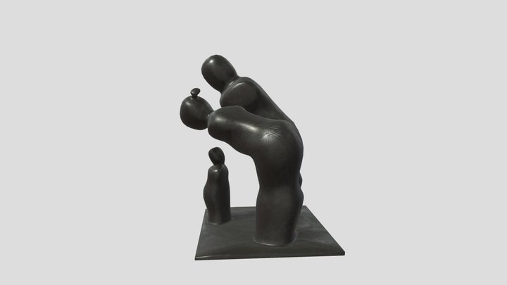 I'm Listening by Monica Wyatt. 3D Model