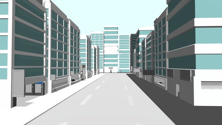 A.I.one City 3D Model
