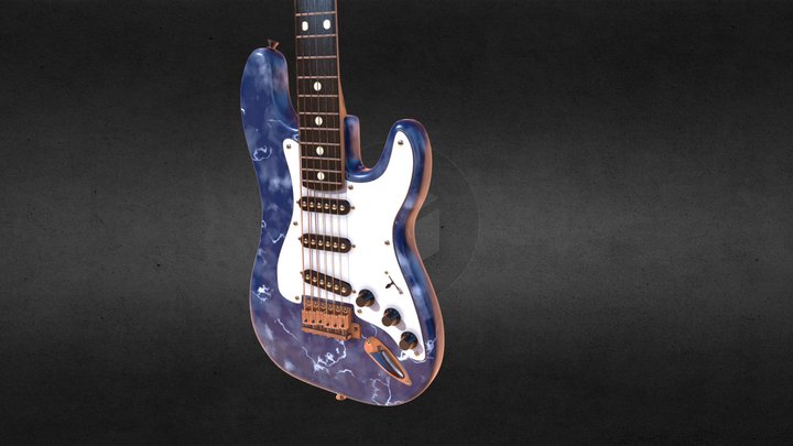 Fender Stratocaster 3D Model