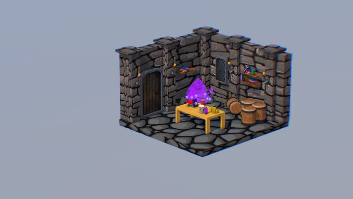 TRAP DUNGEON 3D Model