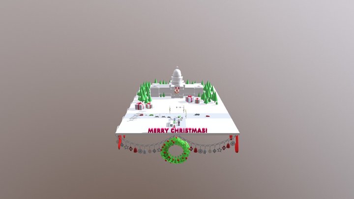 Christmas Pod 20 3D Model