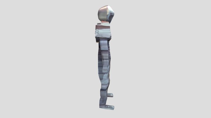 Jim Tech textured armour 3D Model