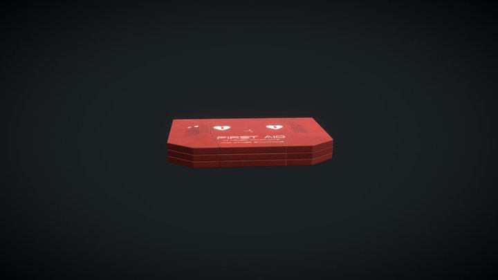 First aid kit 3D Model