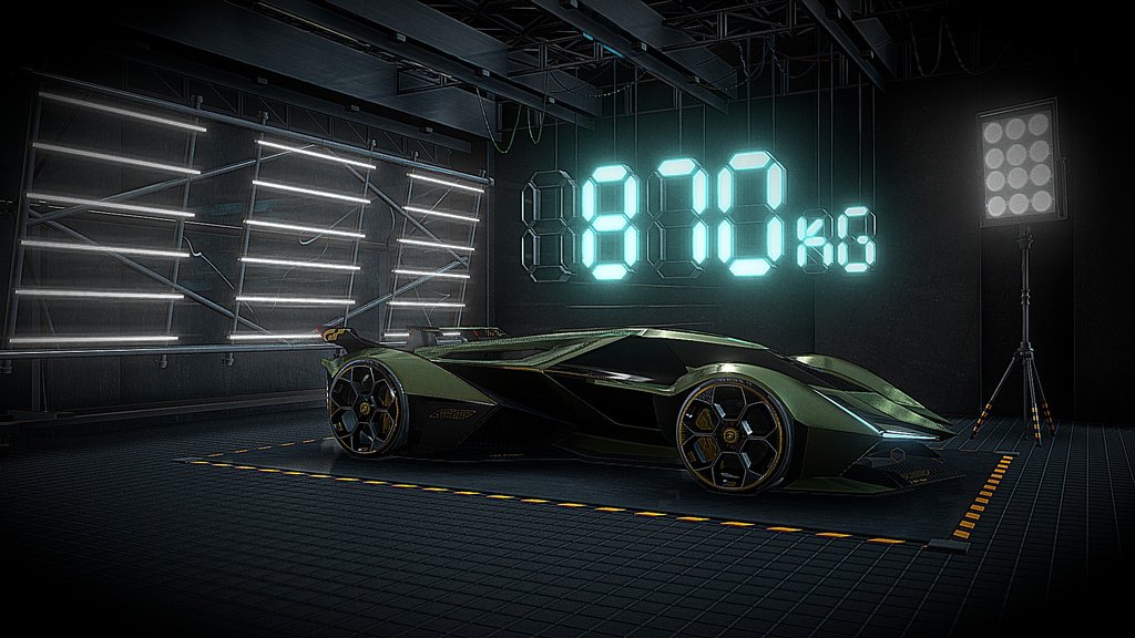 Lamborghini Vision Gran Turismo - Special studio