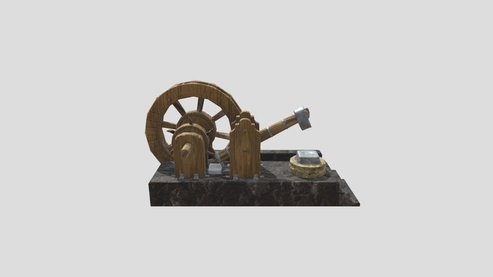 Trip Hammer 3D Model