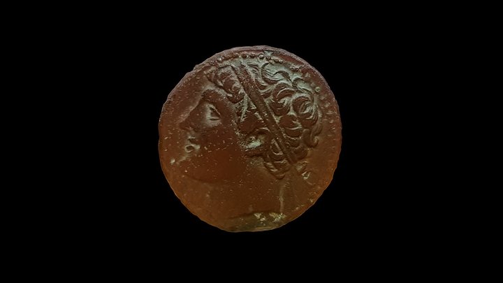 Hieron II Coin (III sec. b.C.) 3D Model