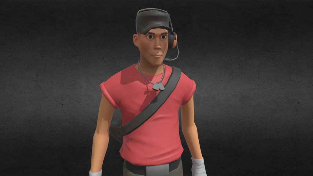 RED Scout TF2