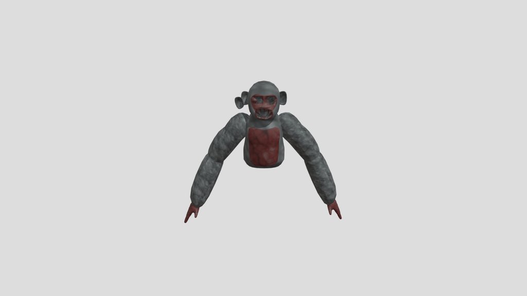 Big Larry Scary Baboon