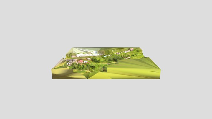 滝沢市巣子 3D Model