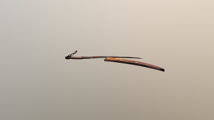 Adaga Enferrujada 3D Model