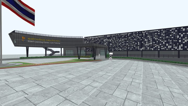 ศูนย์การเรียนรู้ กฟผ.ลำตะคอง 3D Model