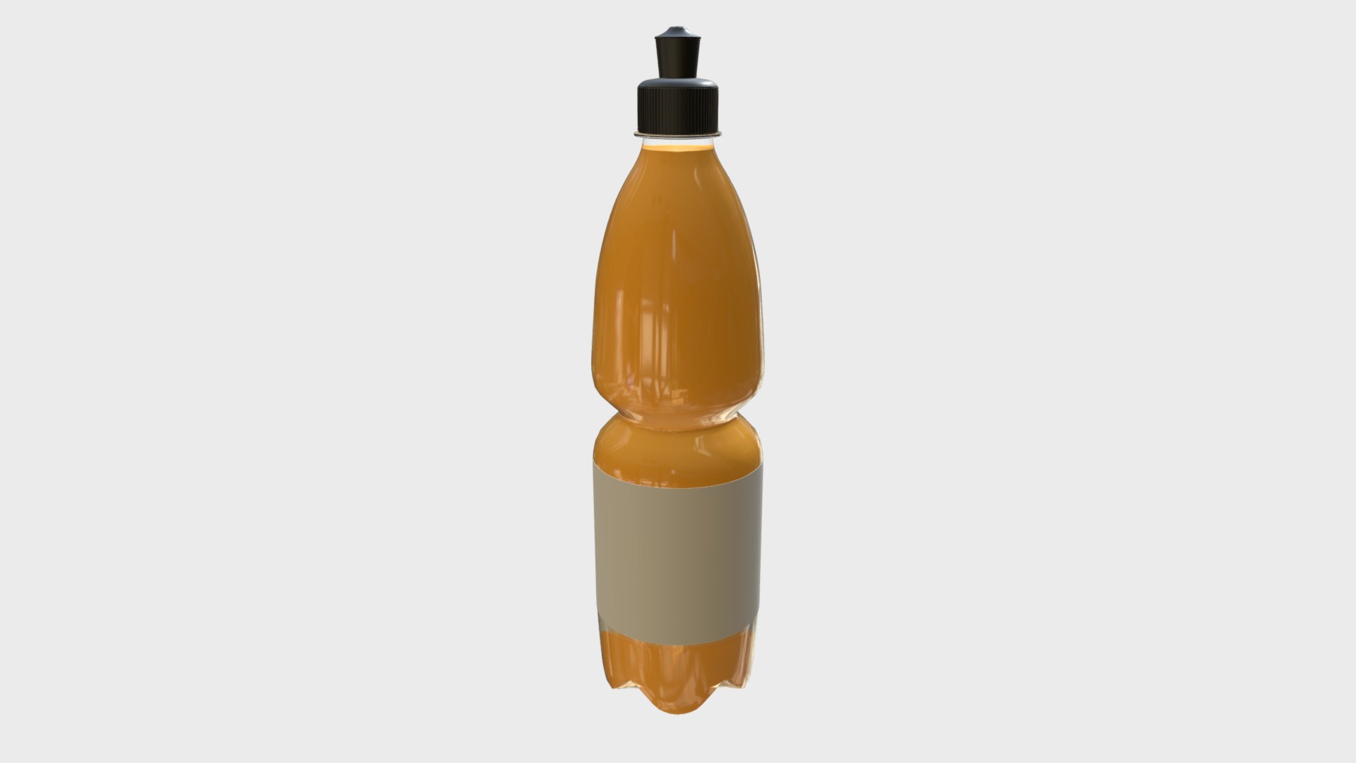 3D model Energy drink bottle - This is a 3D model of the Energy drink bottle. The 3D model is about a bottle of liquid.