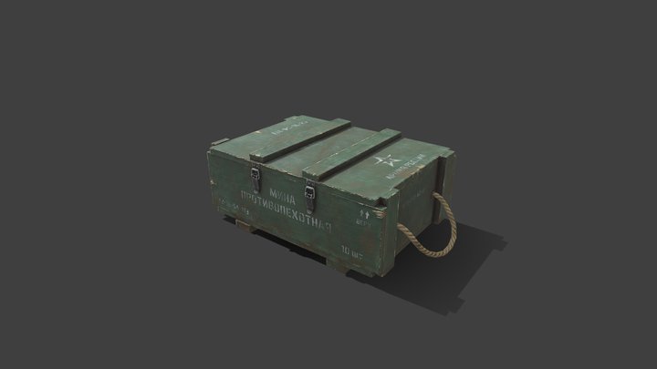 Mine Box - full pipeline 3D Model