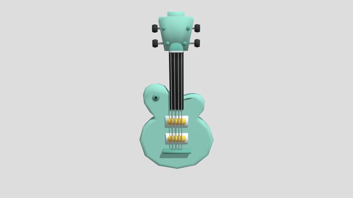Electric Guitar - Talking Pocoyo – Modèle 3D gratuit STL