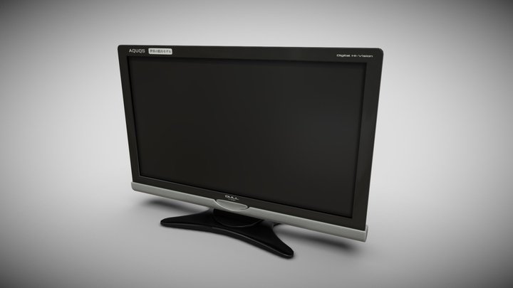 液晶テレビ – Modèle 3D gratuit STL