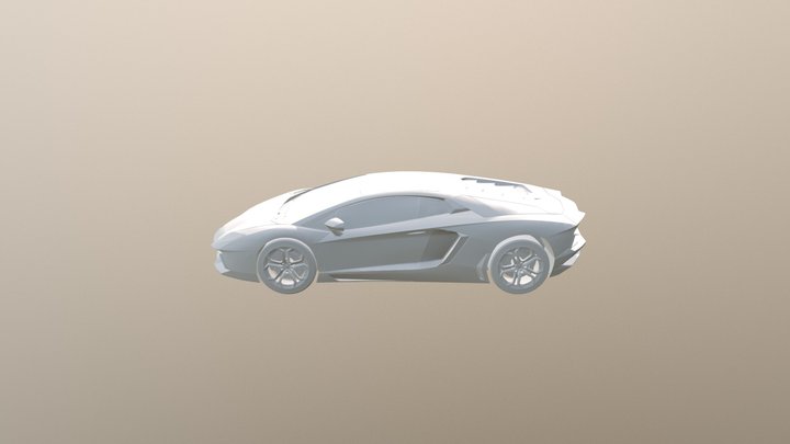 Lamborghini-aventador 3D Model