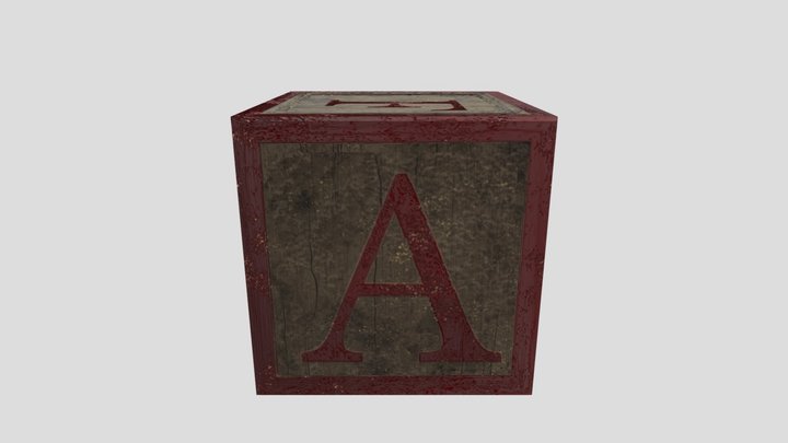 Toy Block 3D Model
