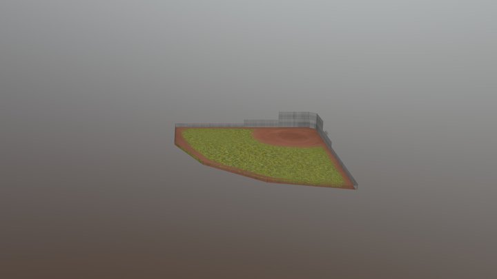Baseball Field 3D Model