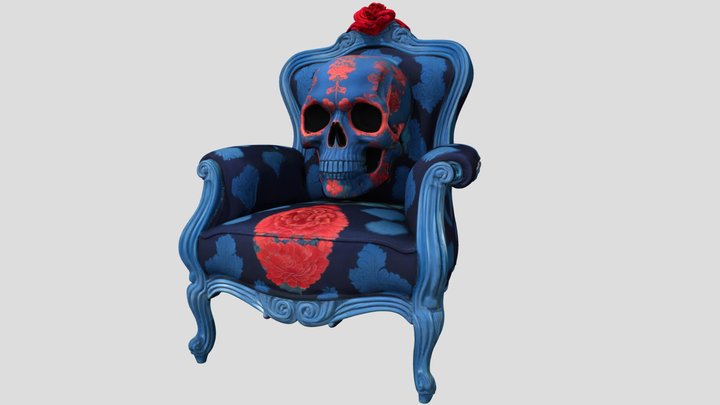 Thorned Throne of Remembrance - chair – Modèle 3D gratuit STL