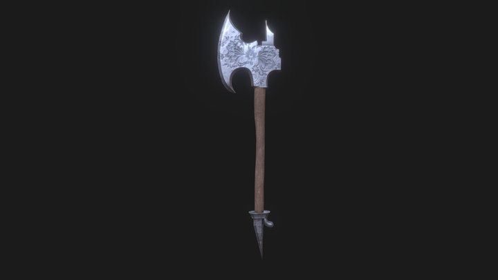 Viking axe 3D Model