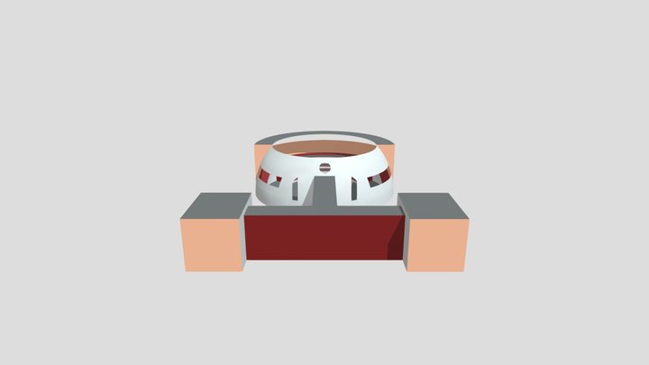 Space extended exploded 3D Model