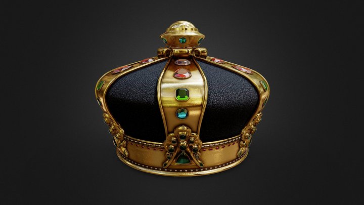 King's Crown 3D Model