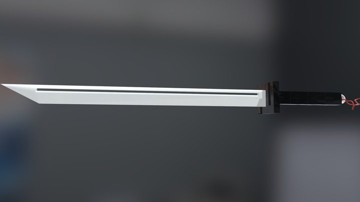 Hunter's Sword 3D Model