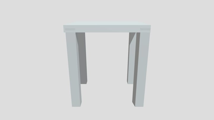 Table FBX 3D Model