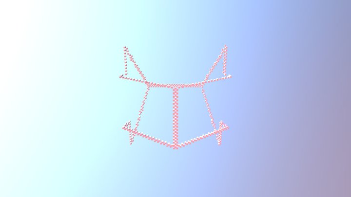 Pentagon-downarrow 3D Model