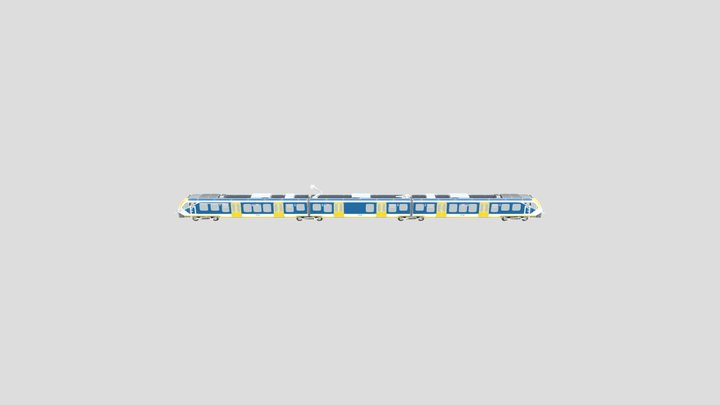 SNG train 3D Model