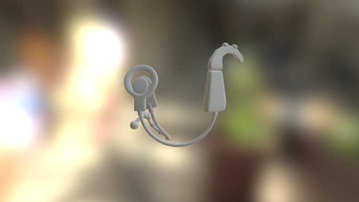 Cochlear Implant 3D Model
