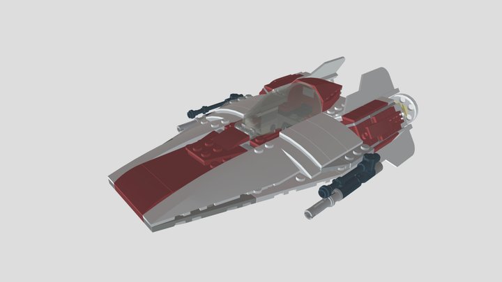 A-Wing 3D Model