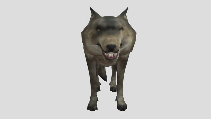 Wolf (publited again) 3D Model