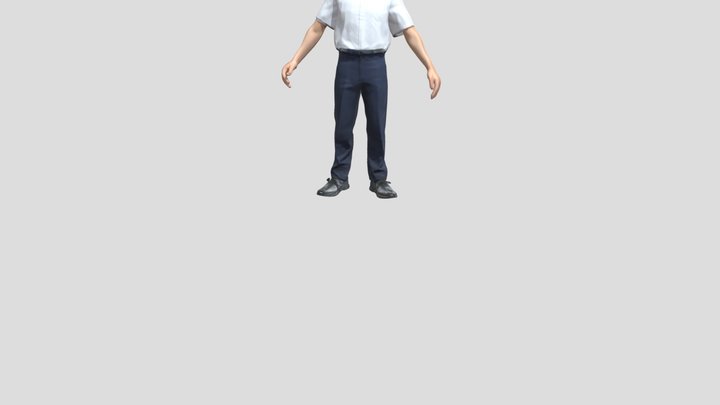 boy school uniform Happy Idle