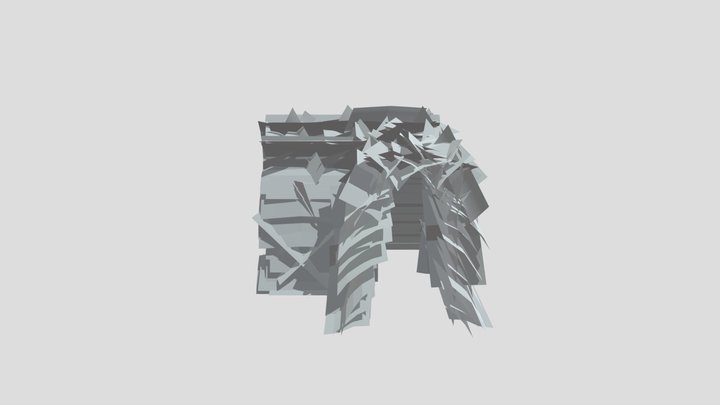 Red Cedar Hedge Corner Sharp – Free 3D Model STL