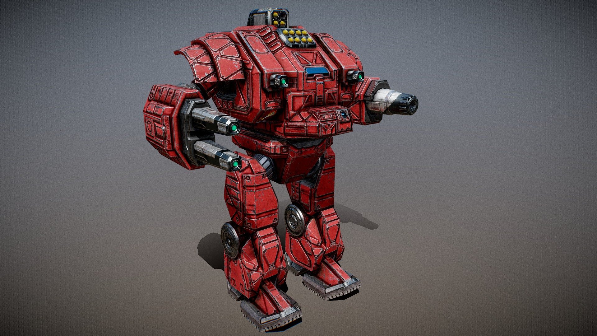 SD1-O Sunder Mech - 3D model by Lynx88 (@Lynx88) [aaf3e4d]