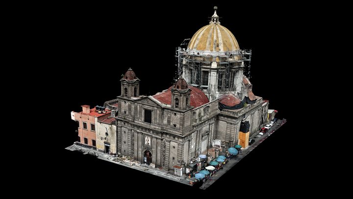PNR 2023 Templo de Nuestra Señora de Loreto 3D Model