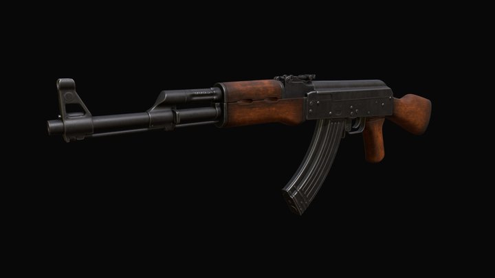 AK47 3D Model