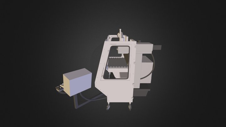 Milling Machine VHF-680 N250413 3D Model