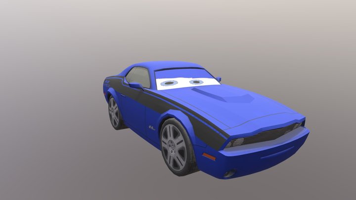 Rod Torque Redline Cars 2 game wii 3D Model