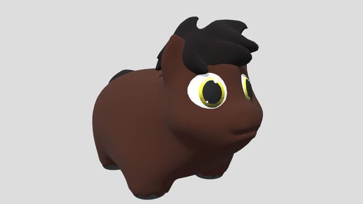 Munchkin Plum 3D Model